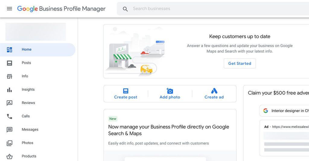 google my business