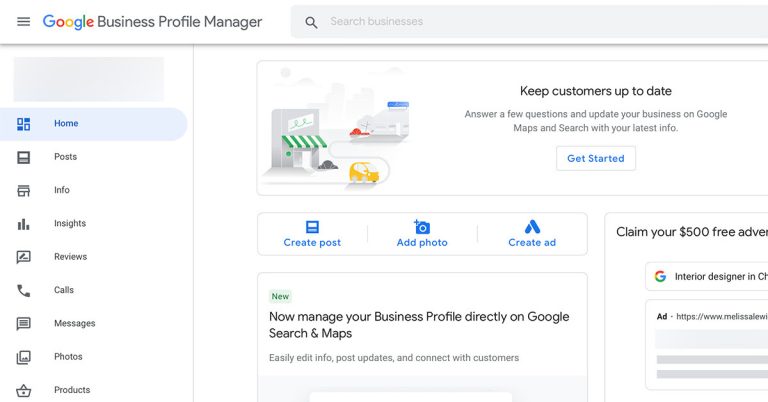 google my business