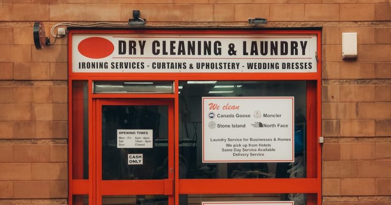Ilustrasi laundry premium